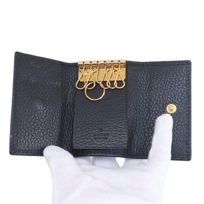 GUCCI  456118 key holder  GG Marmont Leather Ladies