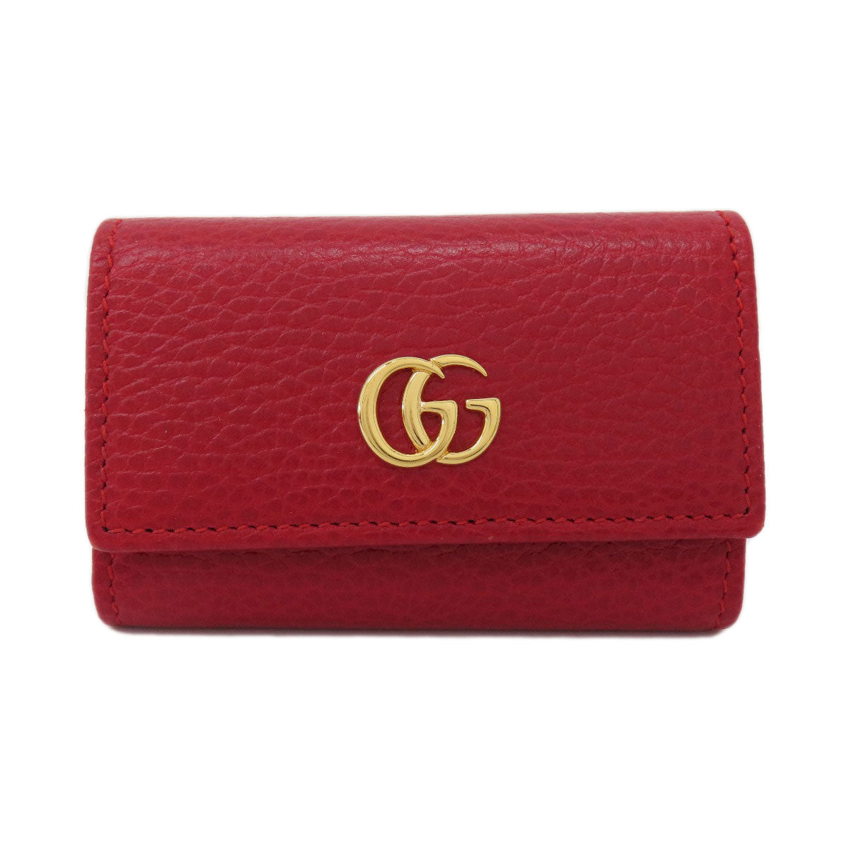 GUCCI  456118 key holder  GG Marmont Leather Ladies