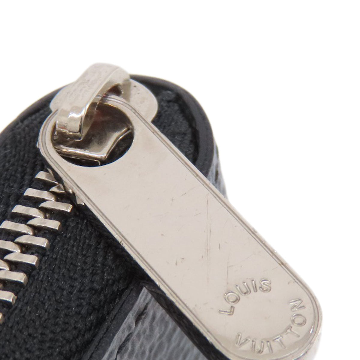 LOUIS VUITTON N63076 Zippy Coin Purse Damier Graphite coin purse Damier canvas mens [Used]