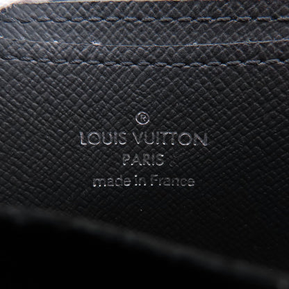 LOUIS VUITTON N63076 Zippy Coin Purse Damier Graphite coin purse Damier canvas mens [Used]