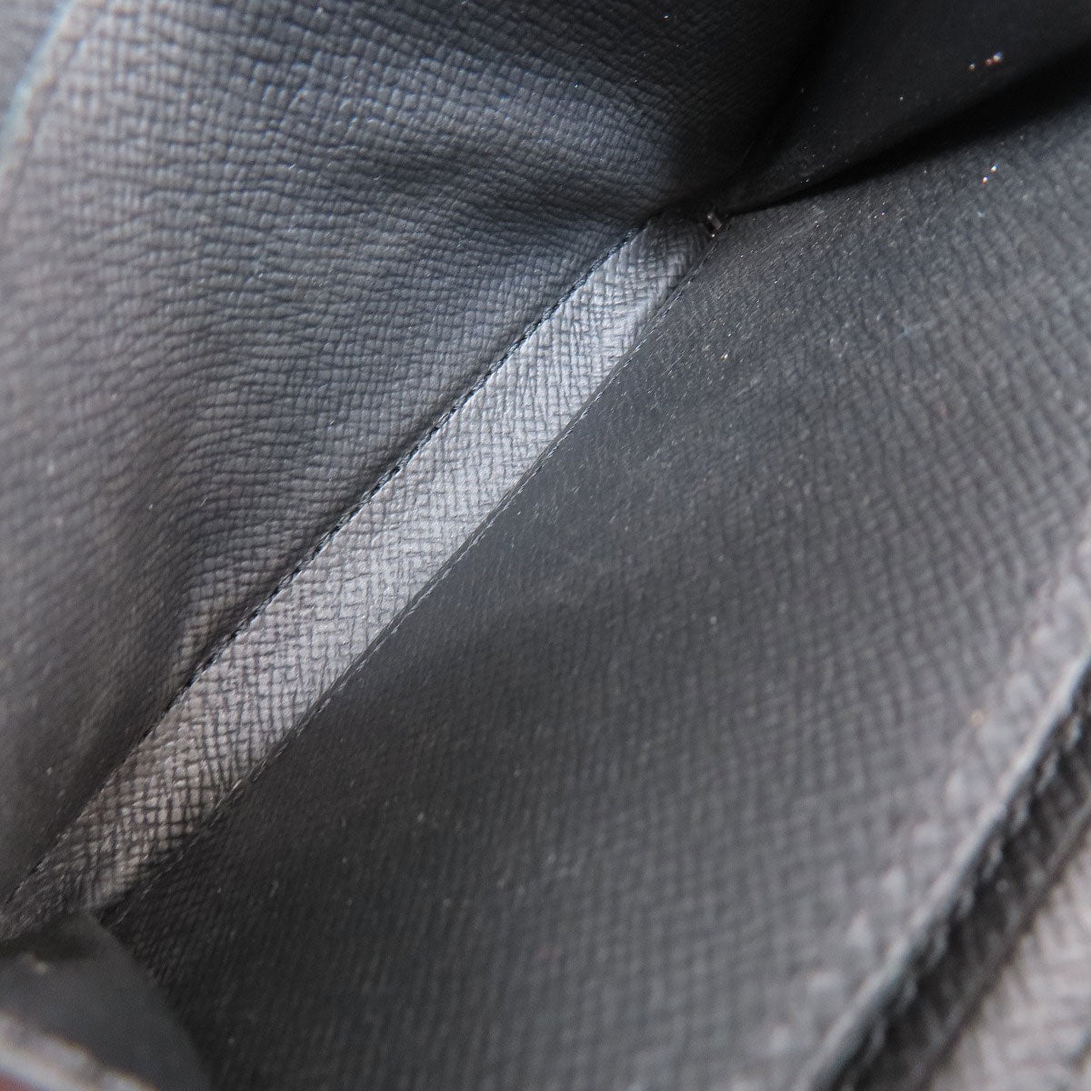 LOUIS VUITTON N63076 Zippy Coin Purse Damier Graphite coin purse Damier canvas mens [Used]