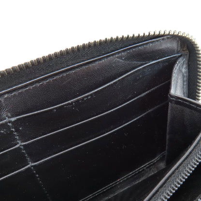 GUCCI 597677 Embryoidery Long wallet (with coin pocket) Leather Ladies [Used]