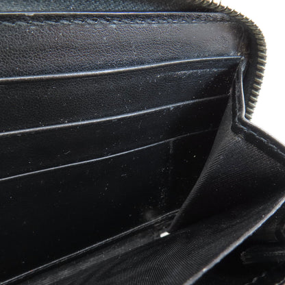 GUCCI 597677 Embryoidery Long wallet (with coin pocket) Leather Ladies [Used]