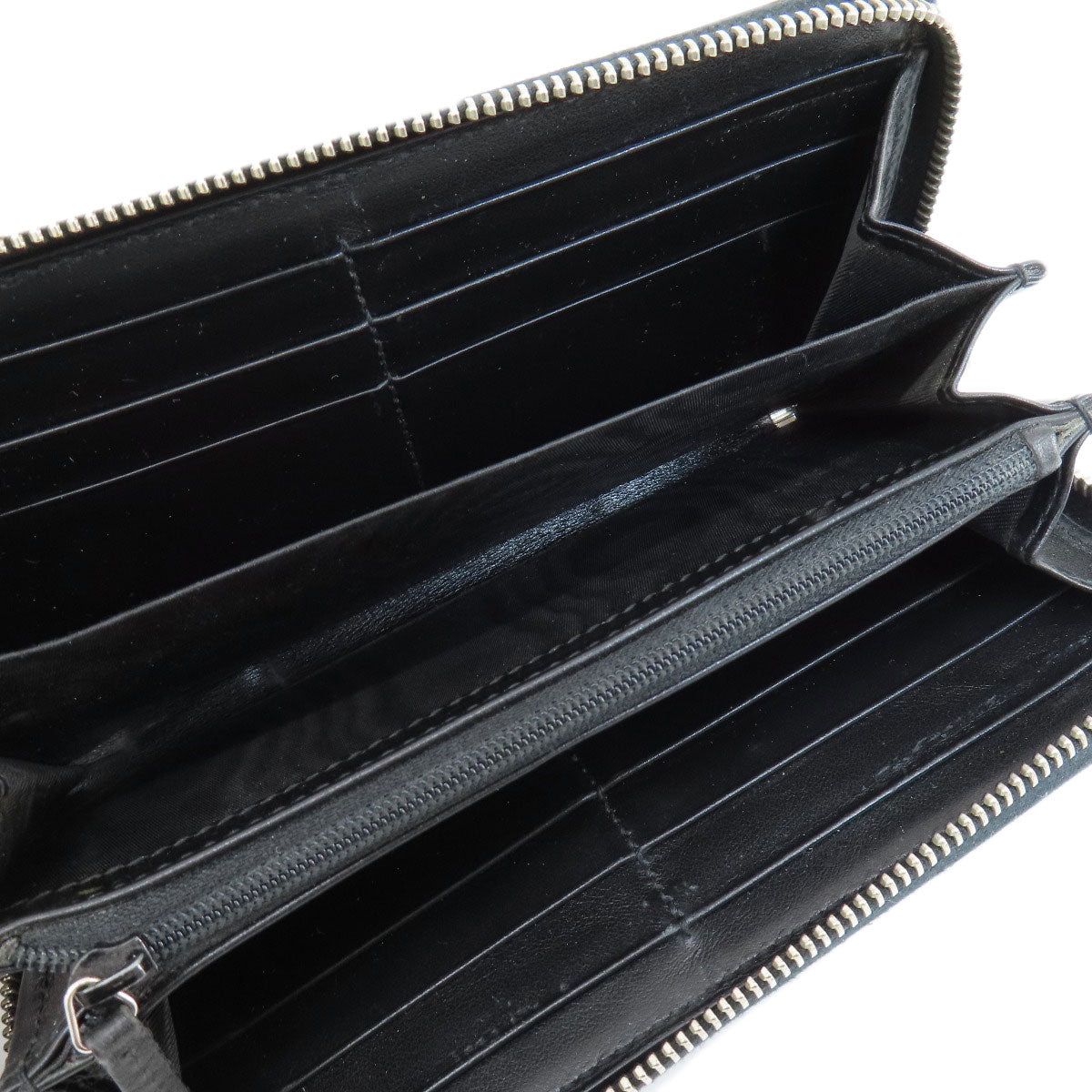 GUCCI 597677 Embryoidery Long wallet (with coin pocket) Leather Ladies [Used]