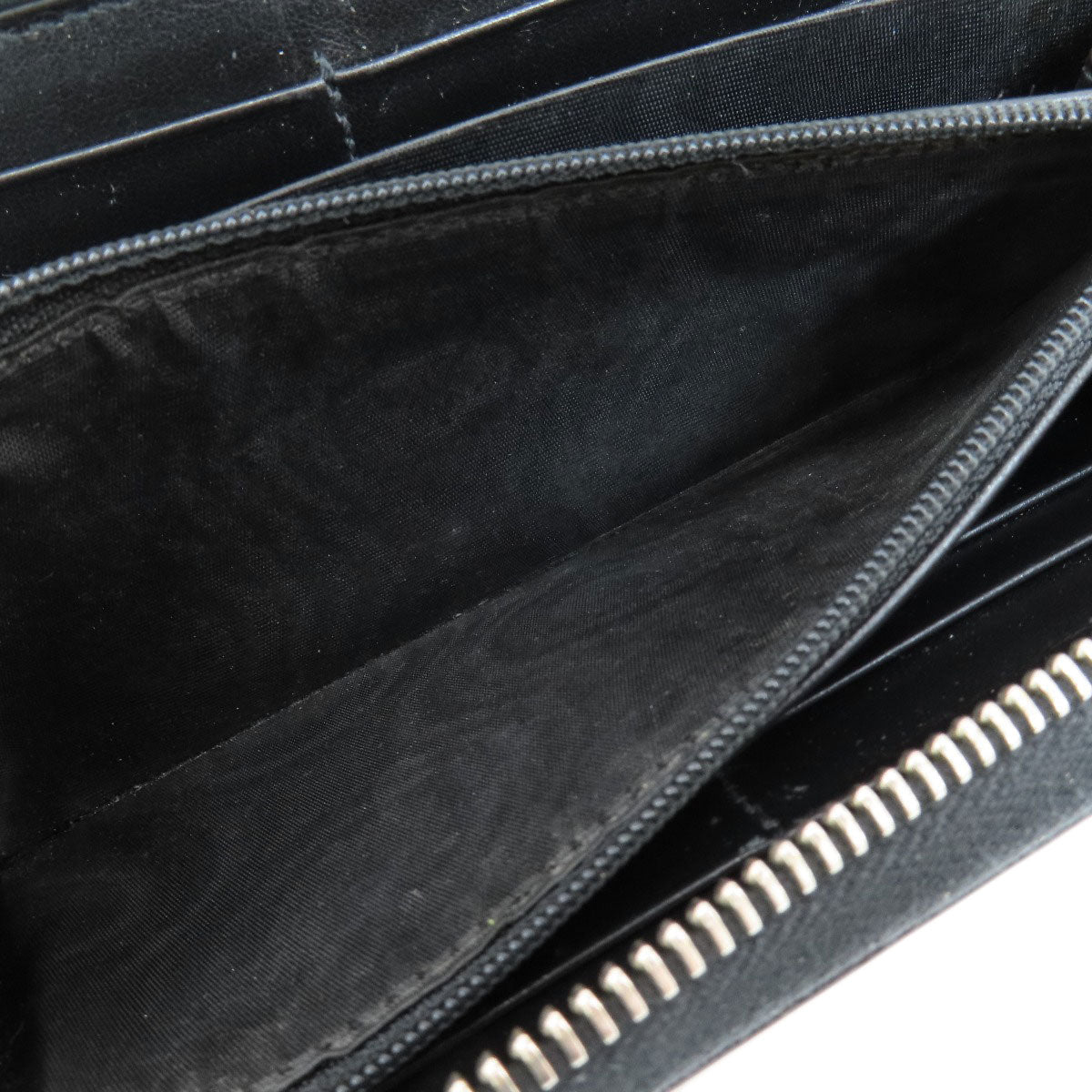 GUCCI 597677 Embryoidery Long wallet (with coin pocket) Leather Ladies [Used]