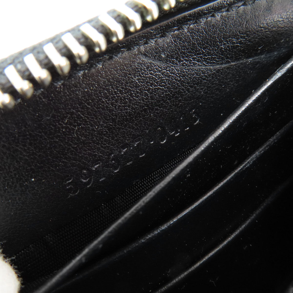 GUCCI 597677 Embryoidery Long wallet (with coin pocket) Leather Ladies [Used]