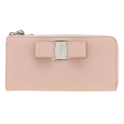 Salvatore Ferragamo   Long wallet (with coin pocket) Vara ribbon Calf Ladies