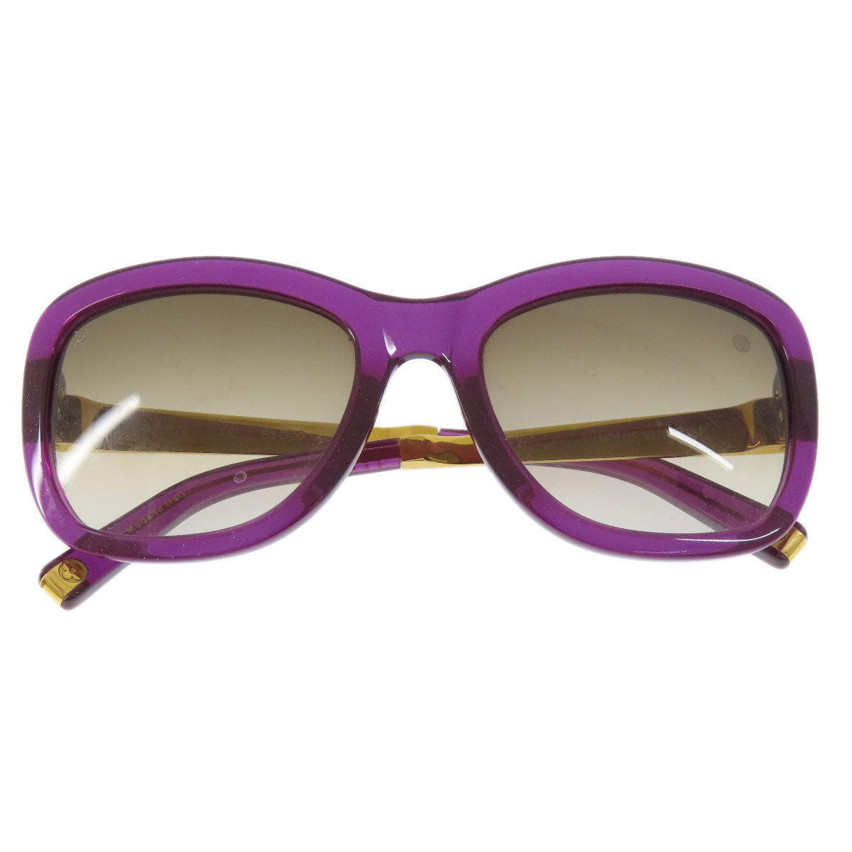 LOUIS VUITTON Z0557E Logo Glitter sunglasses Plastic MetalLadies [Used]