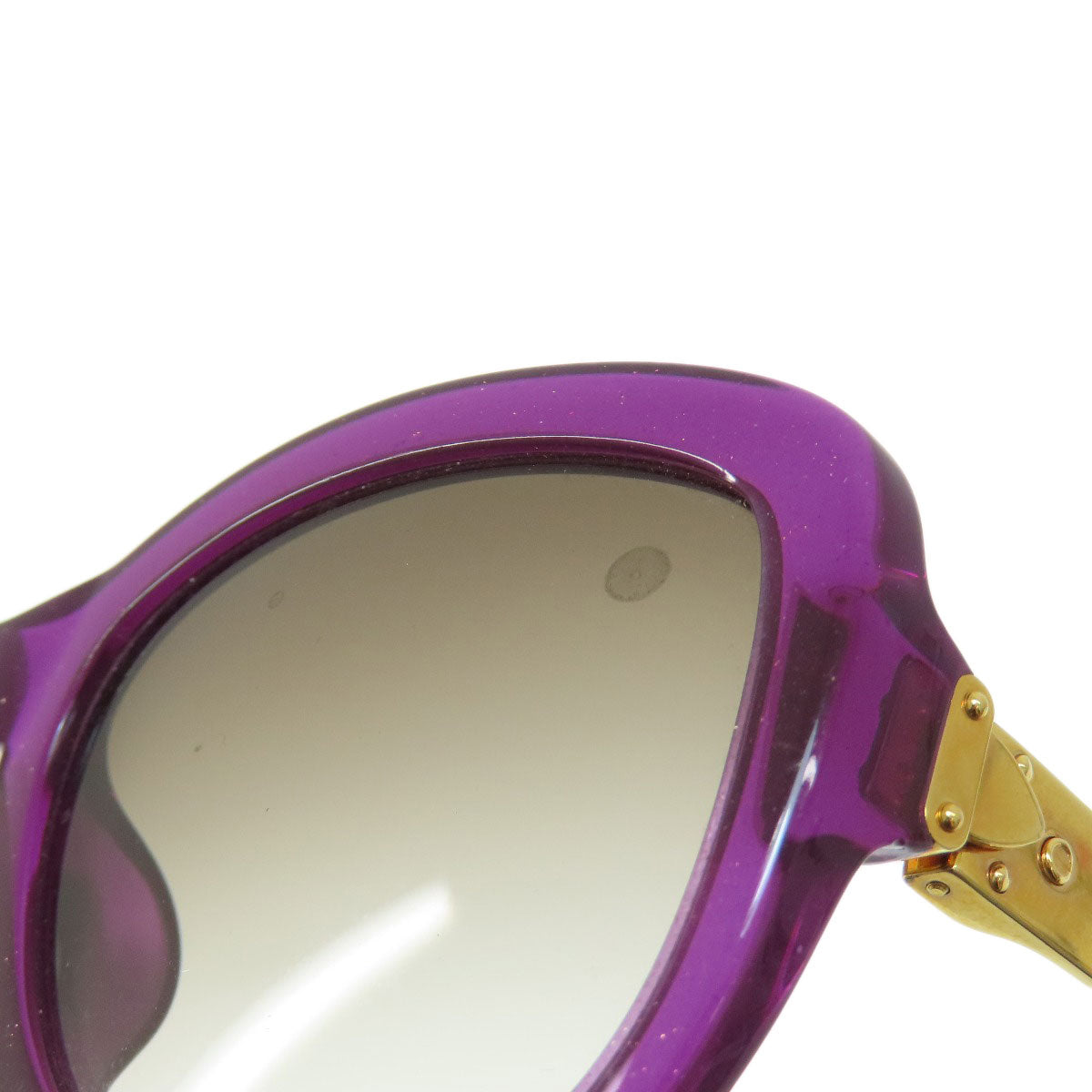 LOUIS VUITTON Z0557E Logo Glitter sunglasses Plastic MetalLadies [Used]