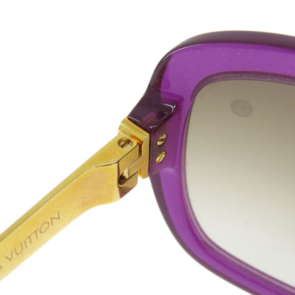 LOUIS VUITTON Z0557E Logo Glitter sunglasses Plastic MetalLadies [Used]