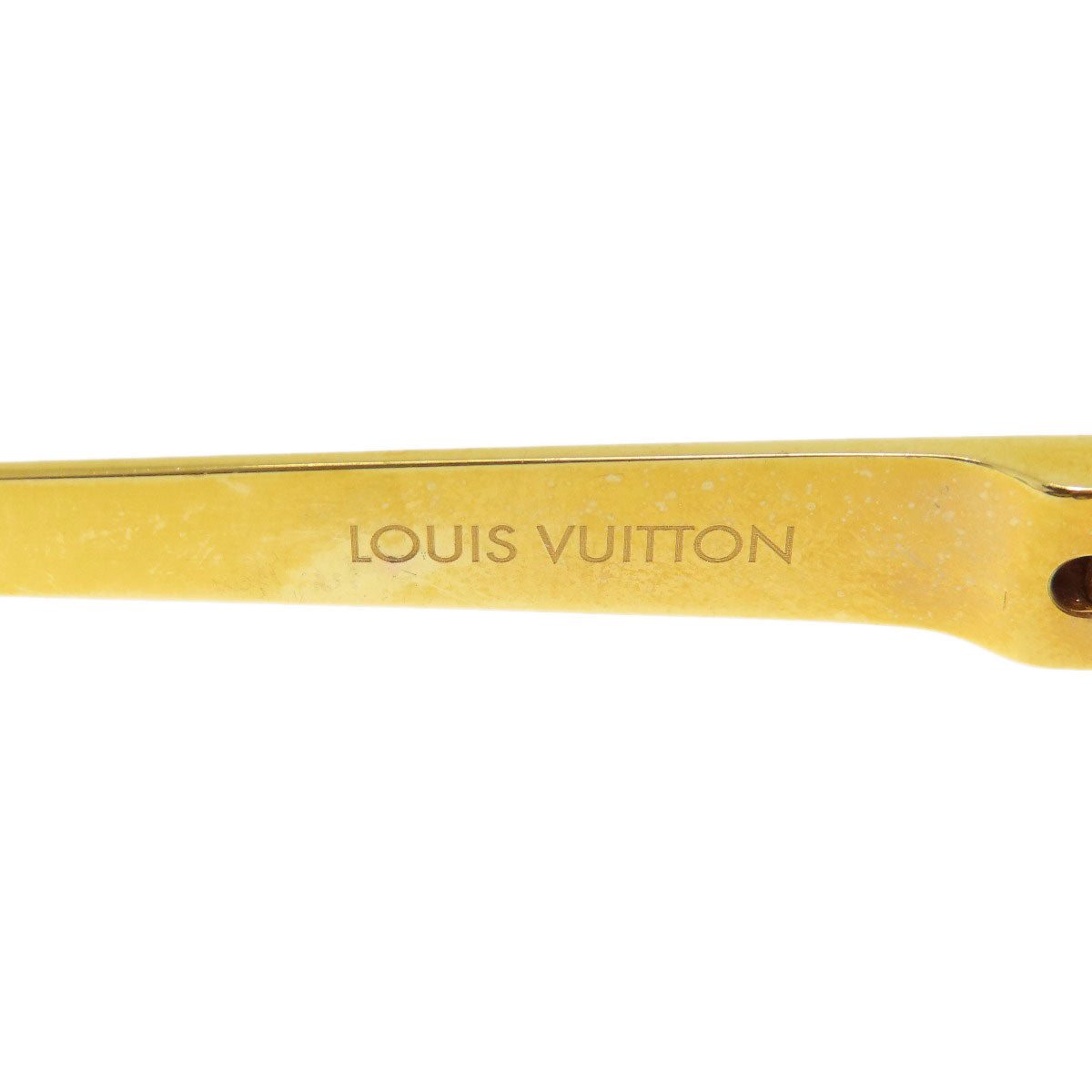 LOUIS VUITTON Z0557E Logo Glitter sunglasses Plastic MetalLadies [Used]