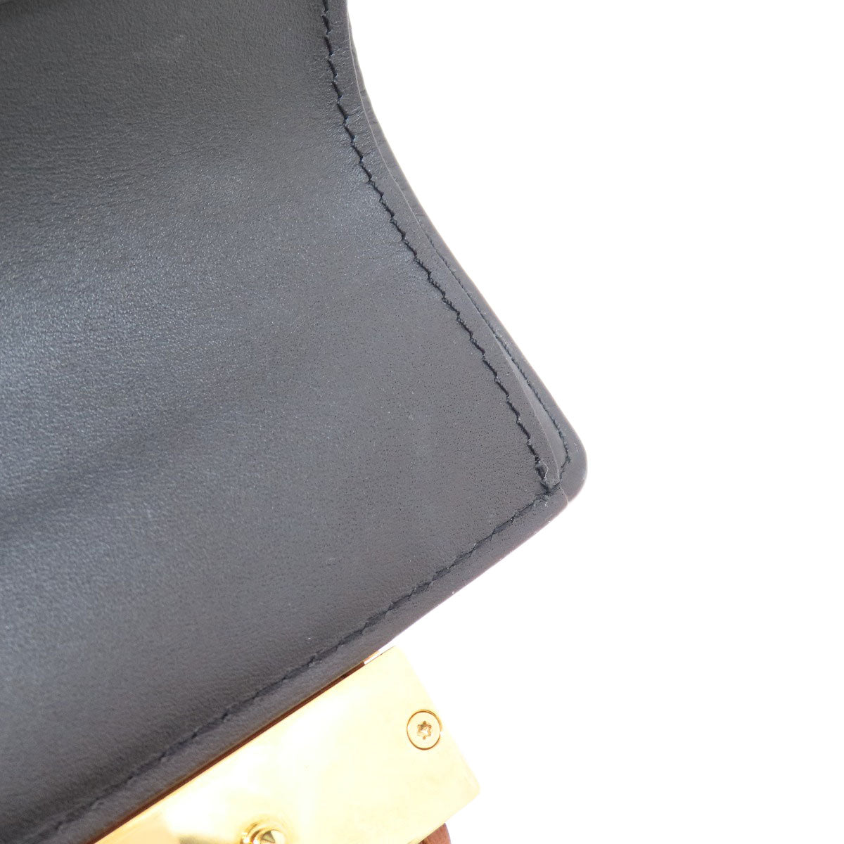 LOUIS VUITTON M68725 Portefeiulle Dauphine Compact Bifold Wallet with Coin Pocket Monogram reverse Ladies [Used]