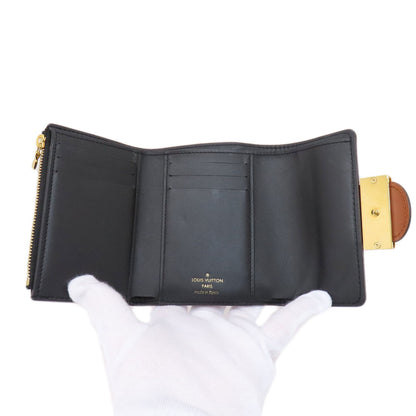 LOUIS VUITTON M68725 Portefeiulle Dauphine Compact Bifold Wallet with Coin Pocket Monogram reverse Ladies [Used]