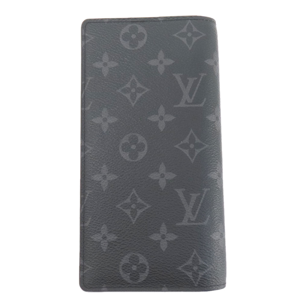 LOUIS VUITTON M69260 Portefeiulle Braza Gaston Label Monogram Eclipse Long wallet (with coin pocket) Monogram Eclipse mens [Used]