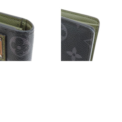 LOUIS VUITTON M69260 Portefeiulle Braza Gaston Label Monogram Eclipse Long wallet (with coin pocket) Monogram Eclipse mens [Used]