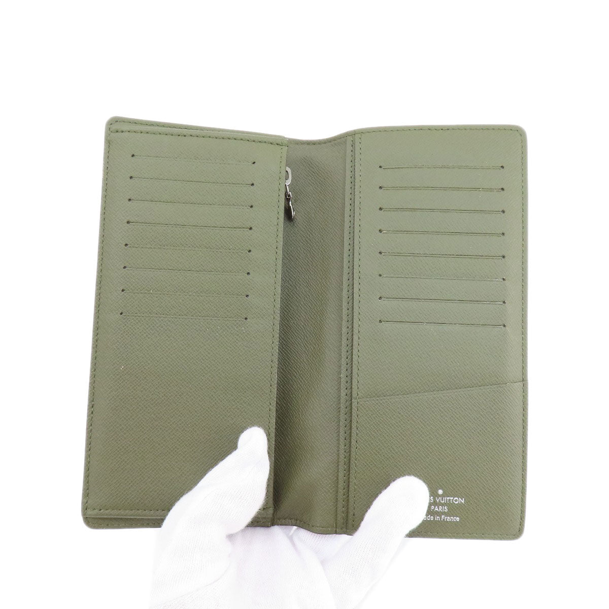 LOUIS VUITTON M69260 Portefeiulle Braza Gaston Label Monogram Eclipse Long wallet (with coin pocket) Monogram Eclipse mens [Used]