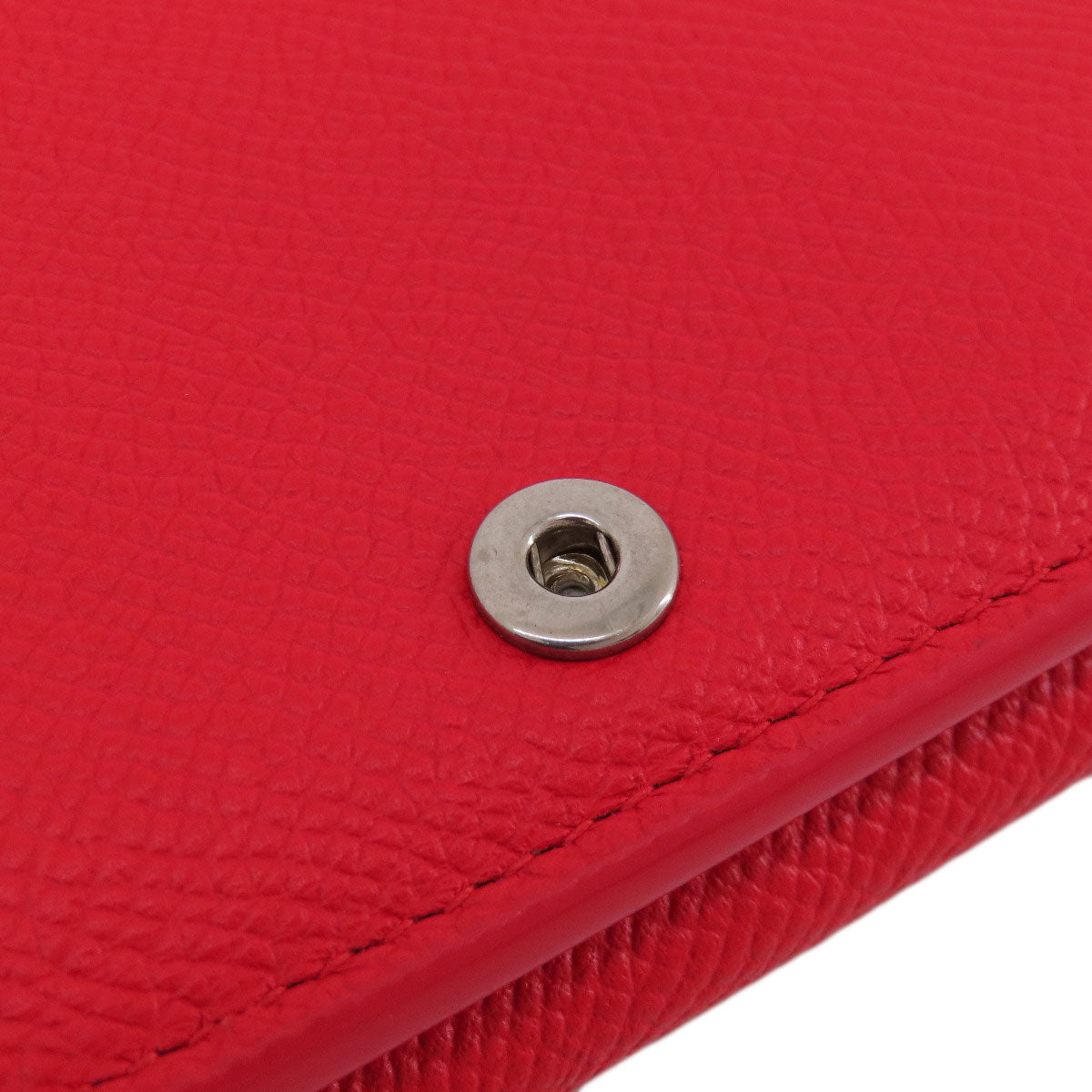 BALENCIAGA 601387 BB logo compact wallet Bifold Wallet with Coin Pocket Leather Ladies [Used]