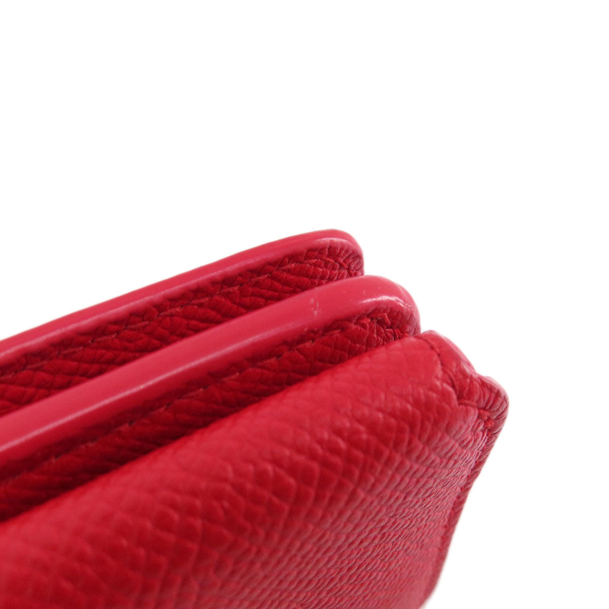 BALENCIAGA 601387 BB logo compact wallet Bifold Wallet with Coin Pocket Leather Ladies [Used]