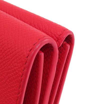 BALENCIAGA 601387 BB logo compact wallet Bifold Wallet with Coin Pocket Leather Ladies [Used]