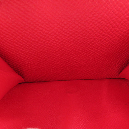 BALENCIAGA 601387 BB logo compact wallet Bifold Wallet with Coin Pocket Leather Ladies [Used]