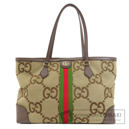 GUCCI  631685 Tote Bag Offdia Jumbo GG Medium Canvas Ladies