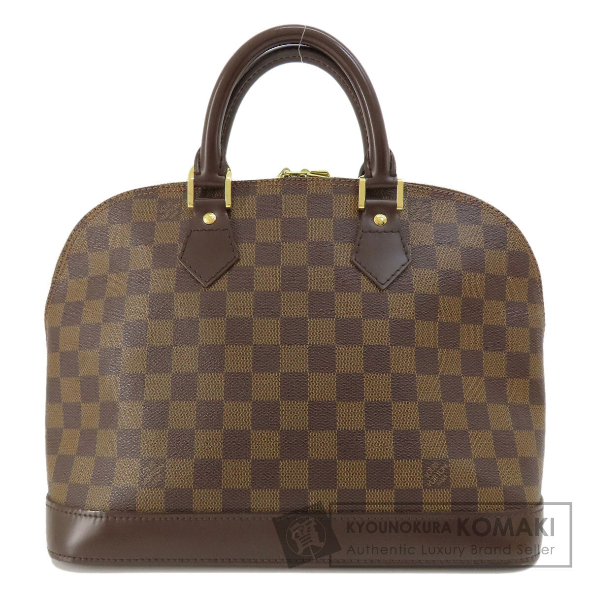 LOUIS VUITTON  N51131 Handbag Alma Damier Ebene Damier canvas Ladies