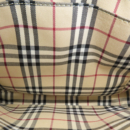 BURBERRY Logo Hardware Handbag Leather Ladies [Used]