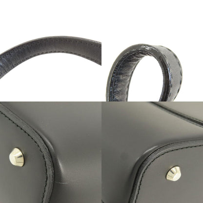 BURBERRY Logo Hardware Handbag Leather Ladies [Used]