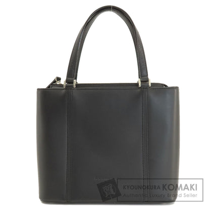 BURBERRY Logo Hardware Handbag Leather Ladies [Used]