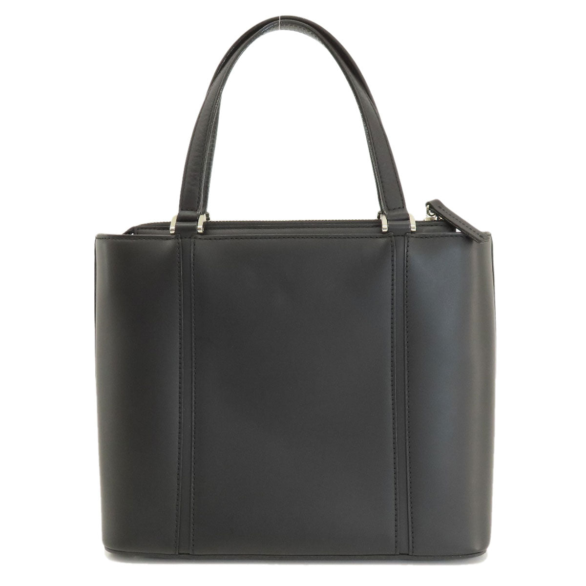 BURBERRY Logo Hardware Handbag Leather Ladies [Used]