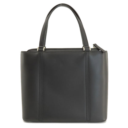 BURBERRY Logo Hardware Handbag Leather Ladies [Used]