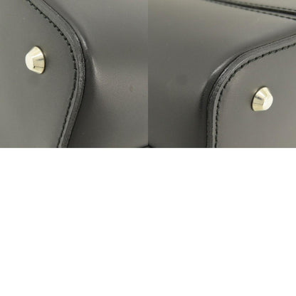 BURBERRY Logo Hardware Handbag Leather Ladies [Used]