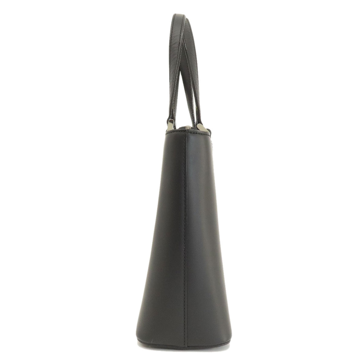 BURBERRY Logo Hardware Handbag Leather Ladies [Used]