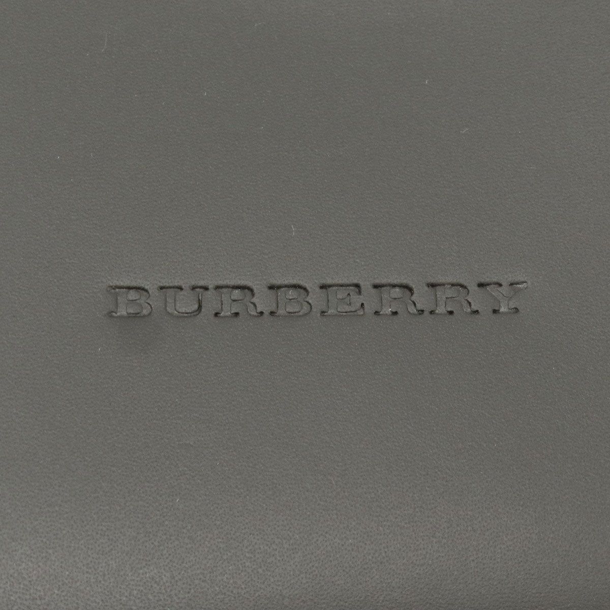 BURBERRY Logo Hardware Handbag Leather Ladies [Used]