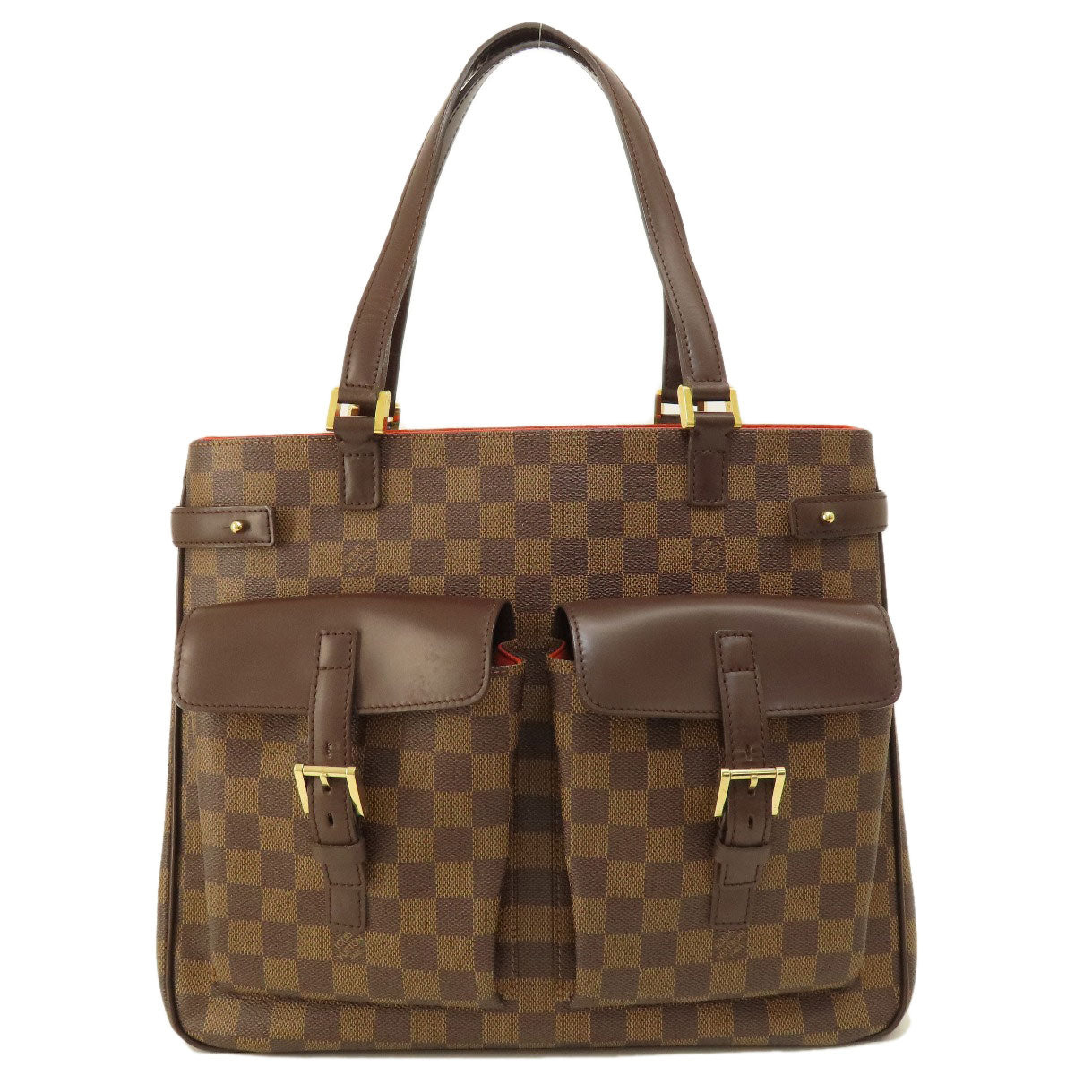 LOUIS VUITTON  N51128 Tote Bag Uzes Damier Ebene Damier canvas Ladies