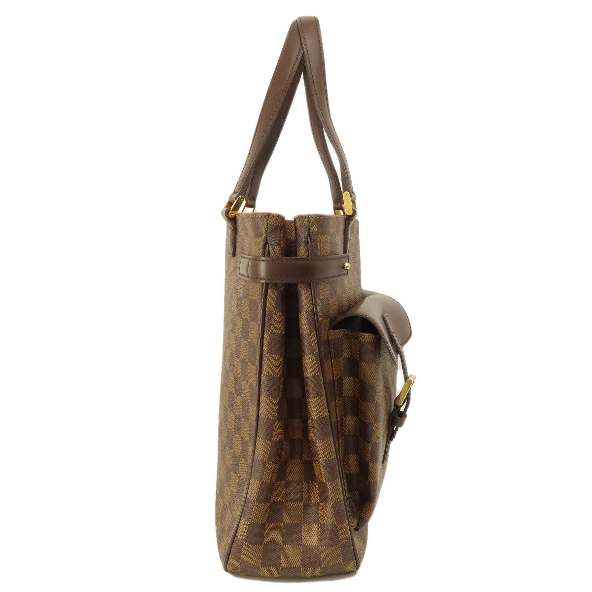 LOUIS VUITTON  N51128 Tote Bag Uzes Damier Ebene Damier canvas Ladies