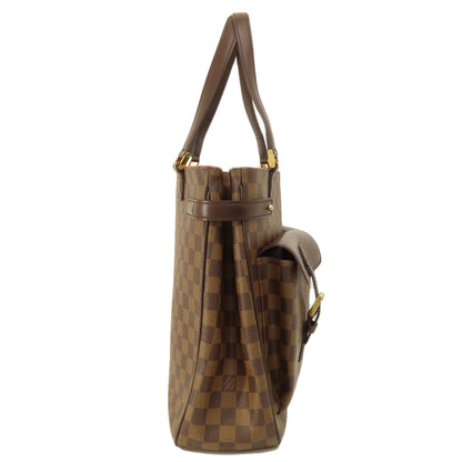 LOUIS VUITTON  N51128 Tote Bag Uzes Damier Ebene Damier canvas Ladies