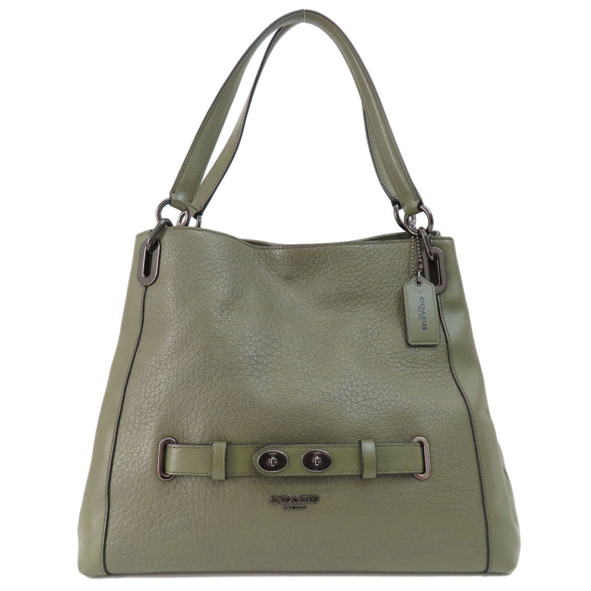 COACH  F35359 Tote Bag Logo Hardware Leather Ladies