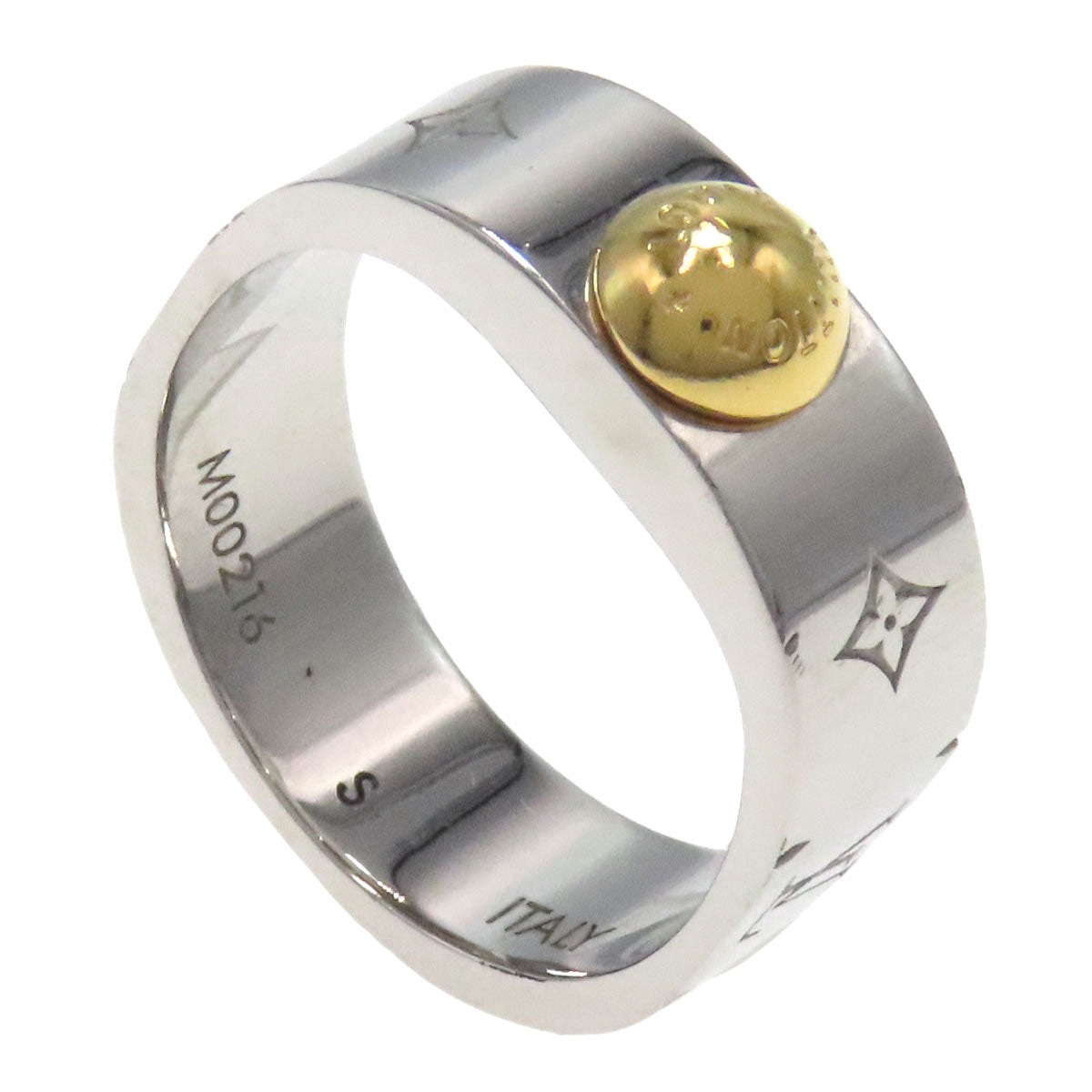 LOUIS VUITTON  M00216 Ring Nanogram Metal Ladies