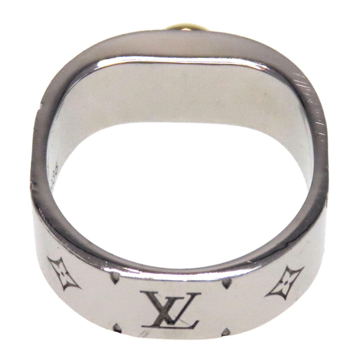 LOUIS VUITTON  M00216 Ring Nanogram Metal Ladies