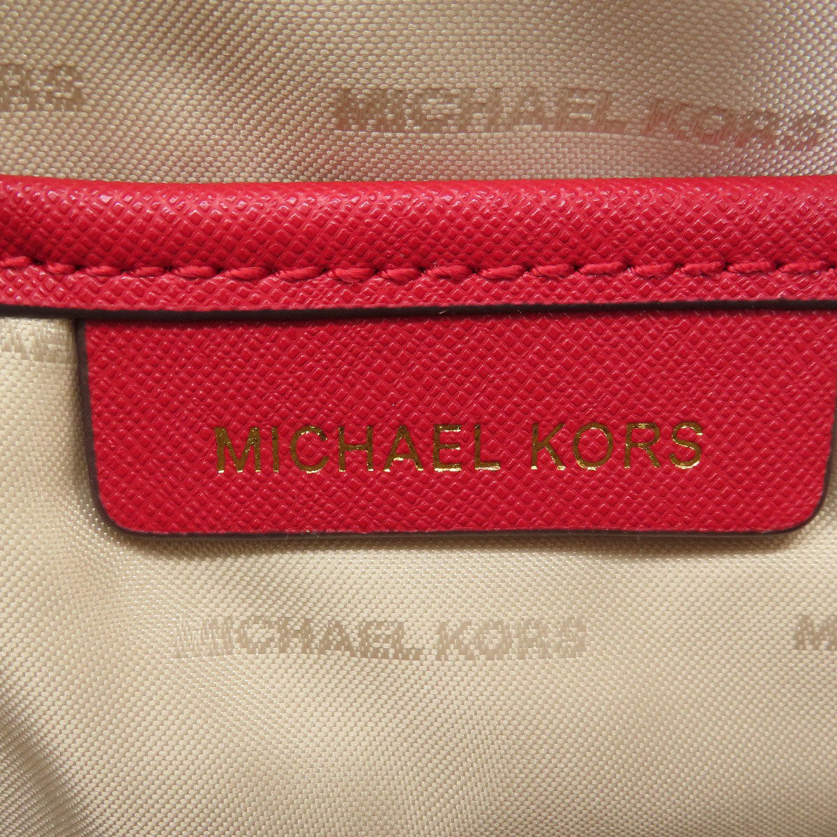 Michael Kors logo Shoulder Bag Leather Ladies [Used]