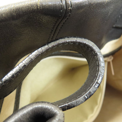 HIROFU logo Backpack Â· Daypack Leather Ladies [Used]