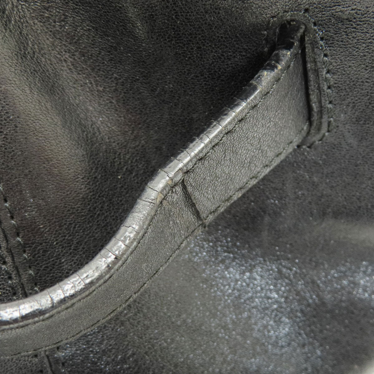 HIROFU logo Backpack Â· Daypack Leather Ladies [Used]