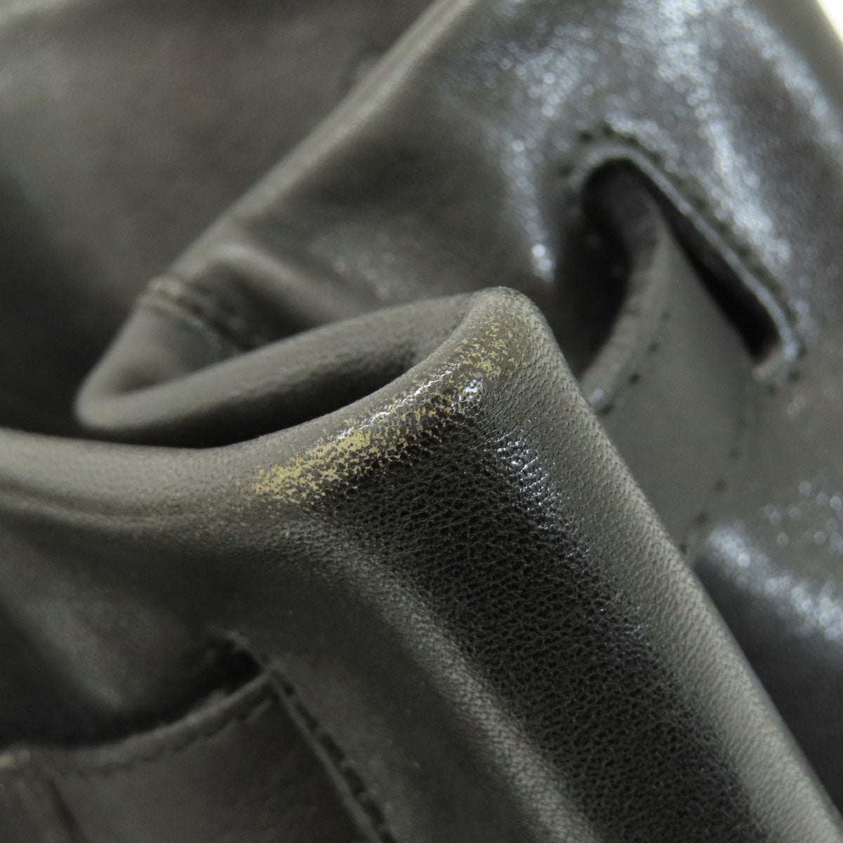 HIROFU logo Backpack Â· Daypack Leather Ladies [Used]