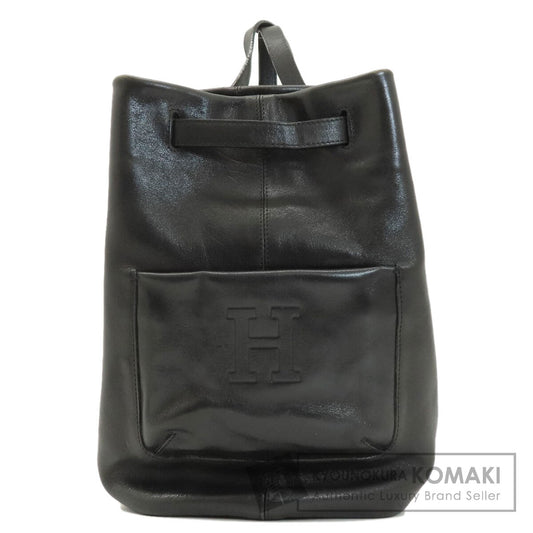 HIROFU logo Backpack Â· Daypack Leather Ladies [Used]