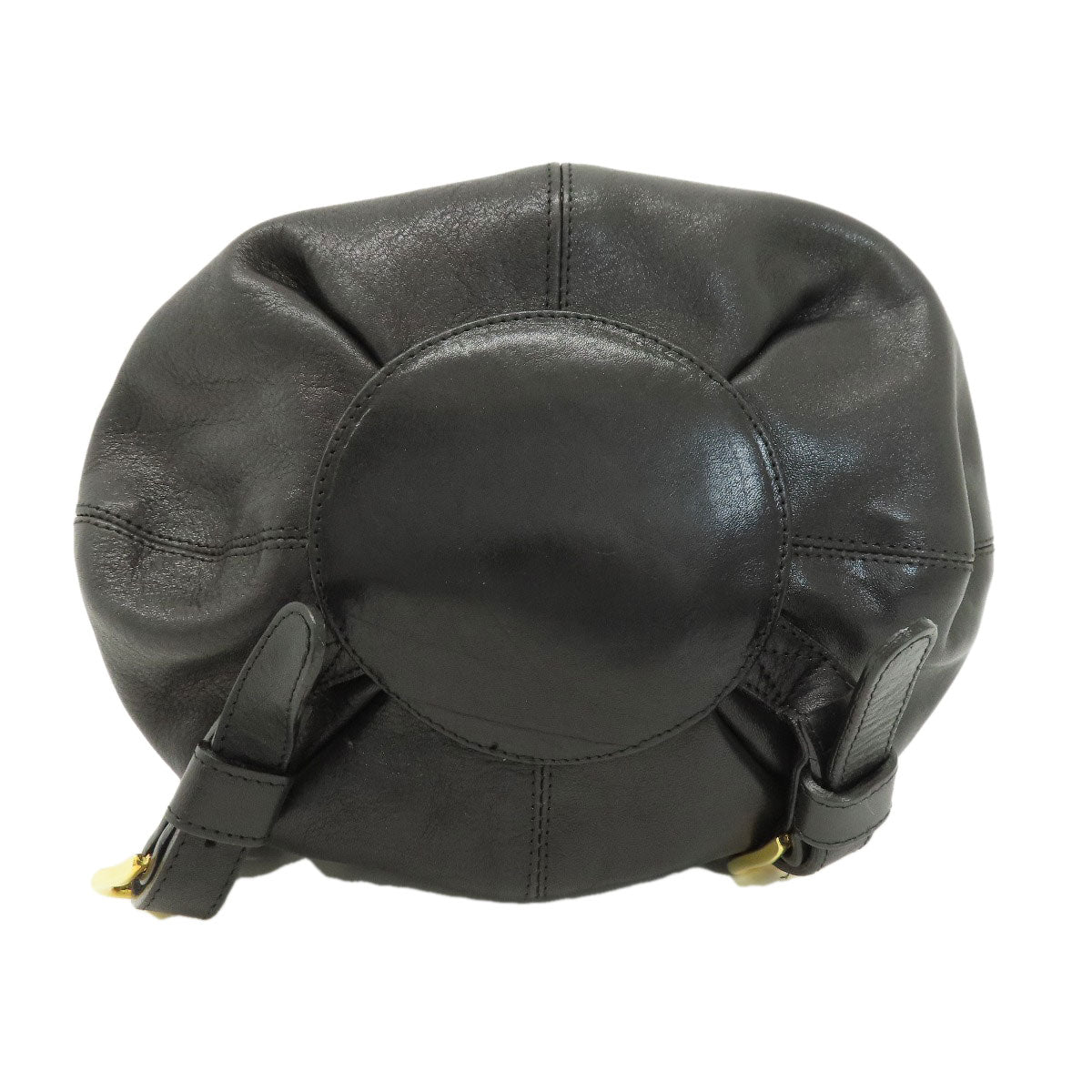 HIROFU logo Backpack Â· Daypack Leather Ladies [Used]