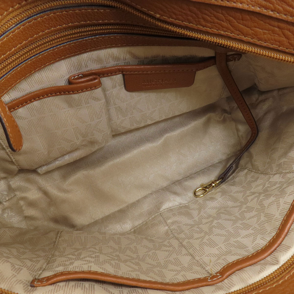 Michael Kors logo Handbag Leather Ladies [Used]