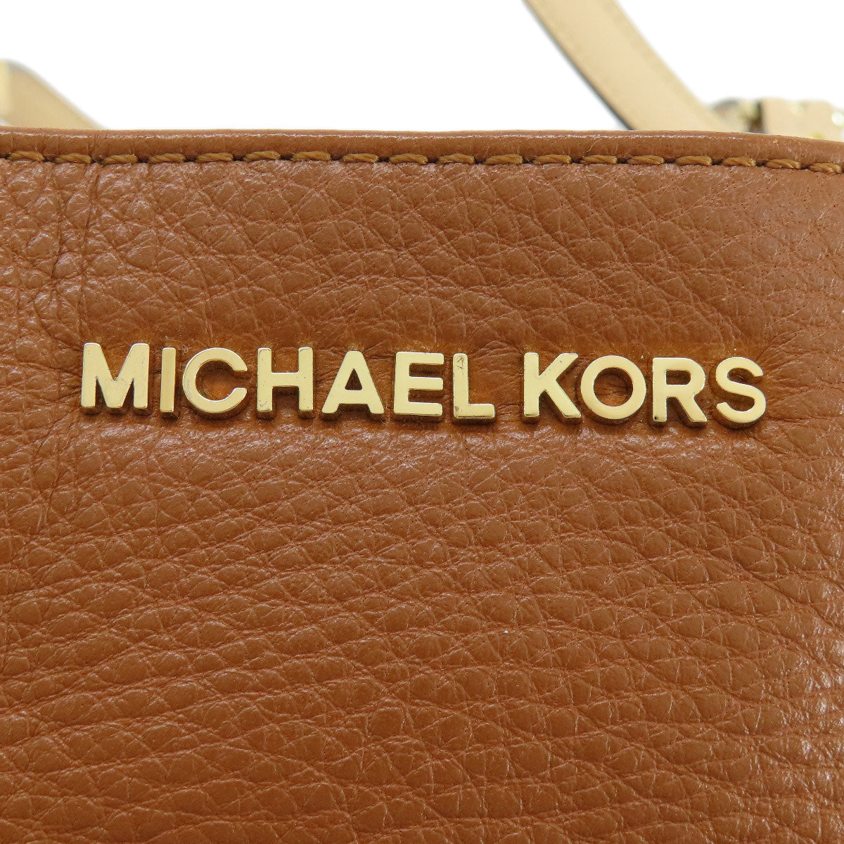Michael Kors logo Handbag Leather Ladies [Used]