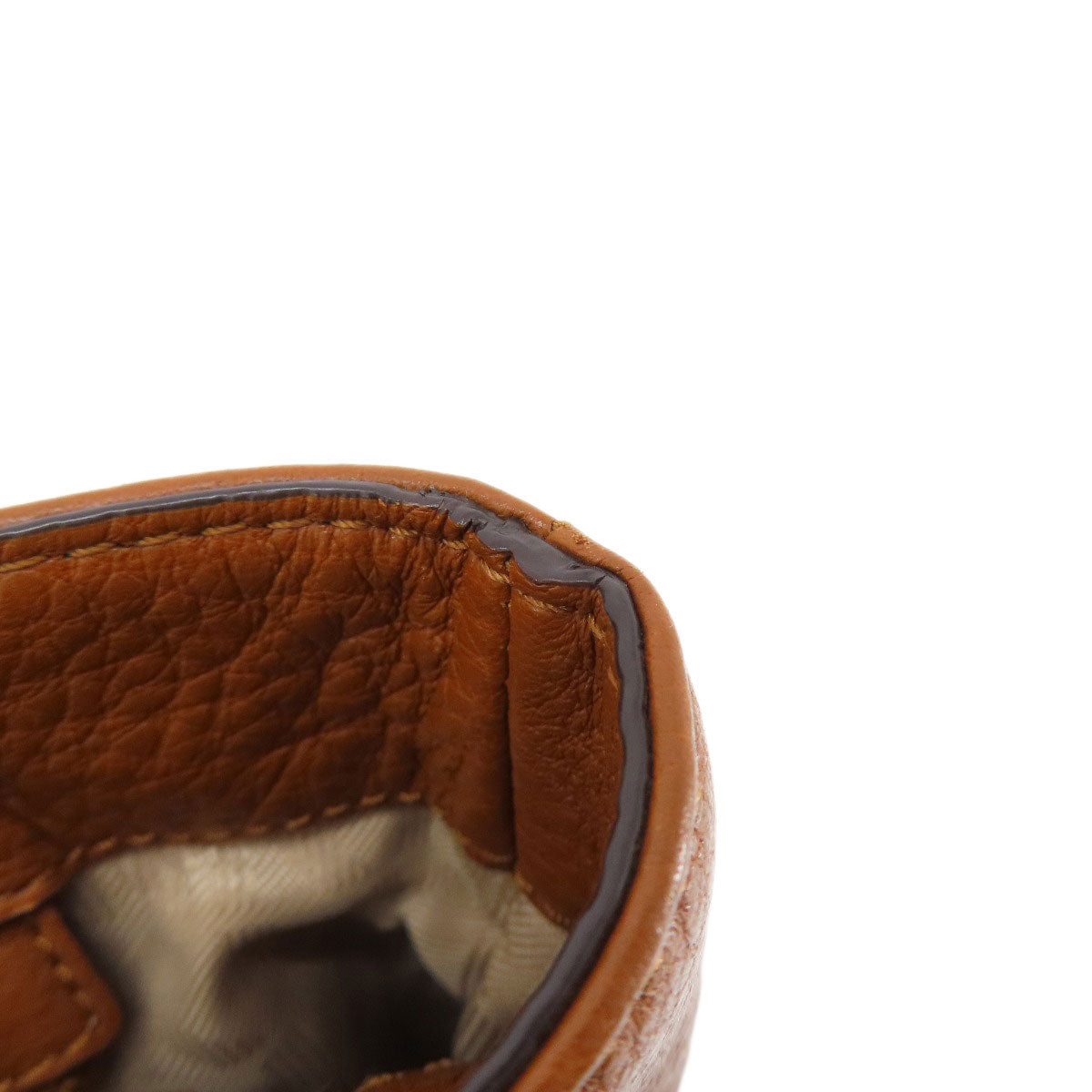 Michael Kors logo Handbag Leather Ladies [Used]