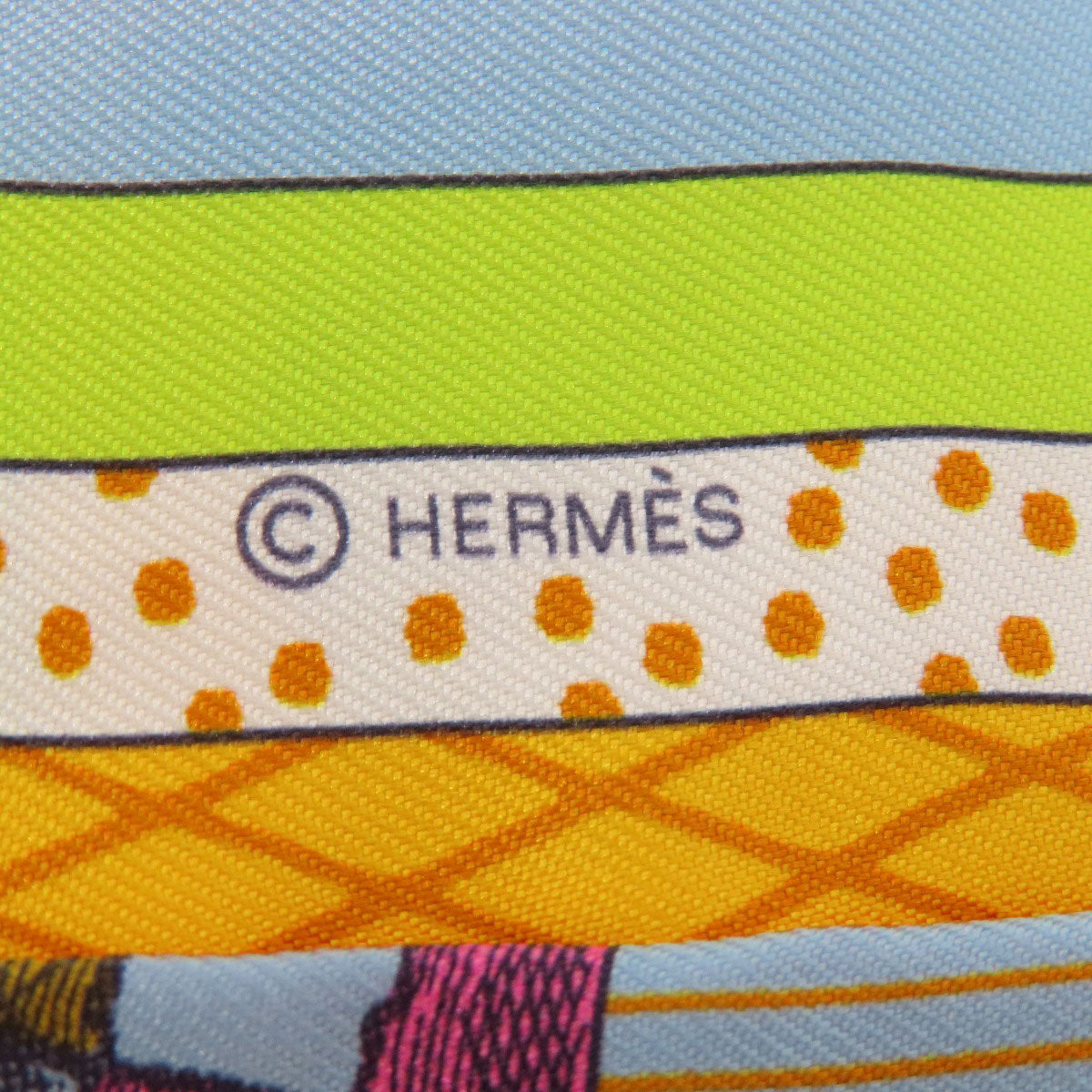 HERMES   Scarf Twilly Silk Ladies